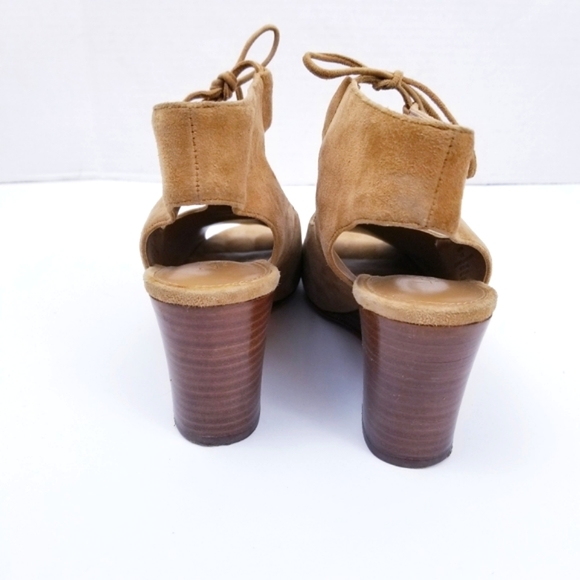 Lauren Ralph Lauren Alayna Suede Wedge Sandals, Size 6.5B - Picture 8 of 14